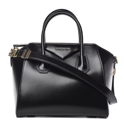 Givenchy Shiny Lord Calfskin Small Antigona Black 1 of 10