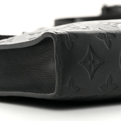 Louis Vuitton Calfskin Monogram Shadow Gaston Wearable Wallet 9 of 15