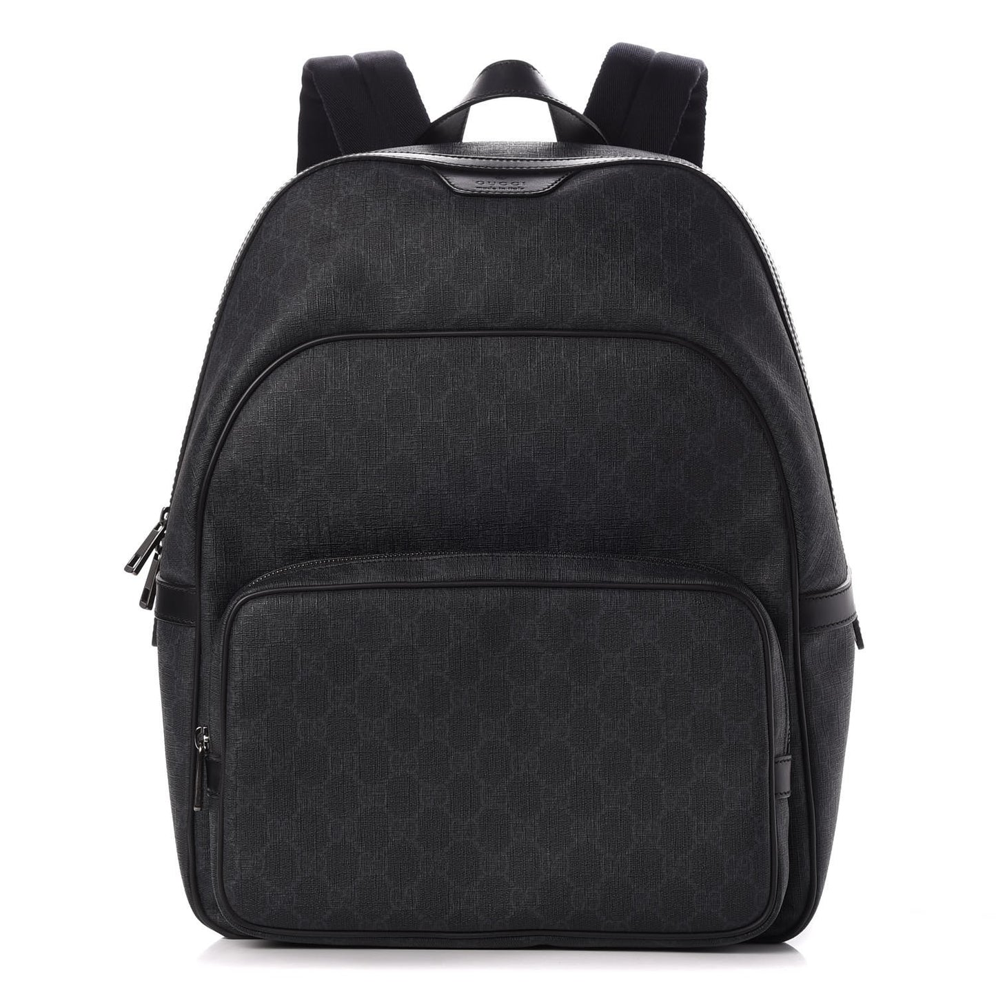 GG Supreme Monogram Medium Day Backpack Grey Black