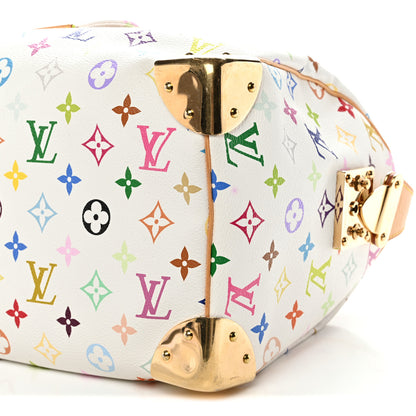 Louis Vuitton Monogram Multicolor Speedy 30 White 9 of 14