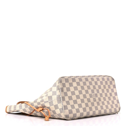 Louis Vuitton Damier Azur Neverfull MM 4 of 23