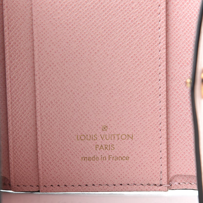 Louis Vuitton Monogram Zoe Wallet Rose Ballerine 6 of 7