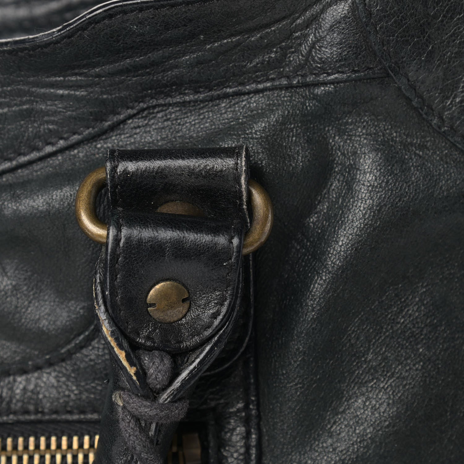 Balenciaga Agneau Classic Gold Hardware City Black 15 of 19