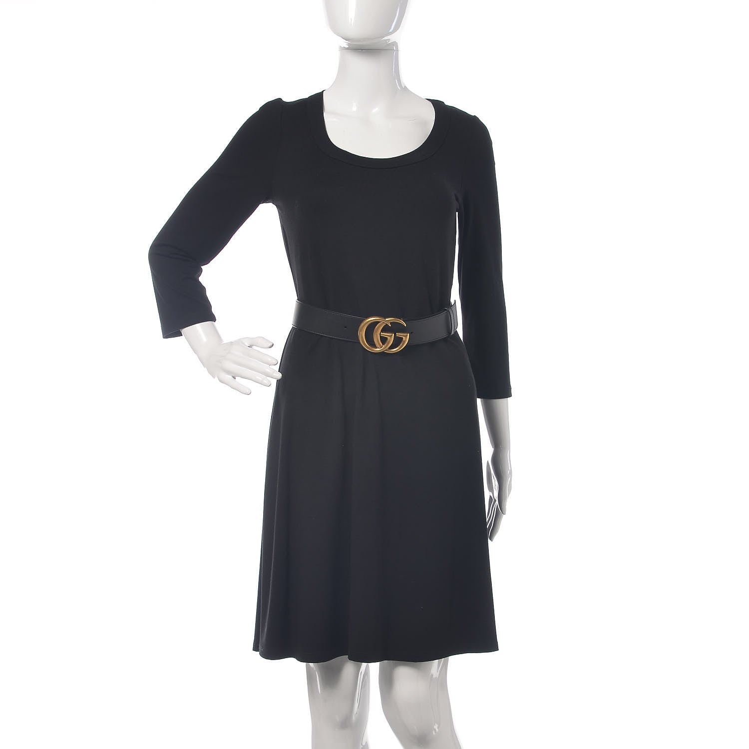 Gucci Calfskin Double G 40mm Belt 70 28 Black 2 of 6
