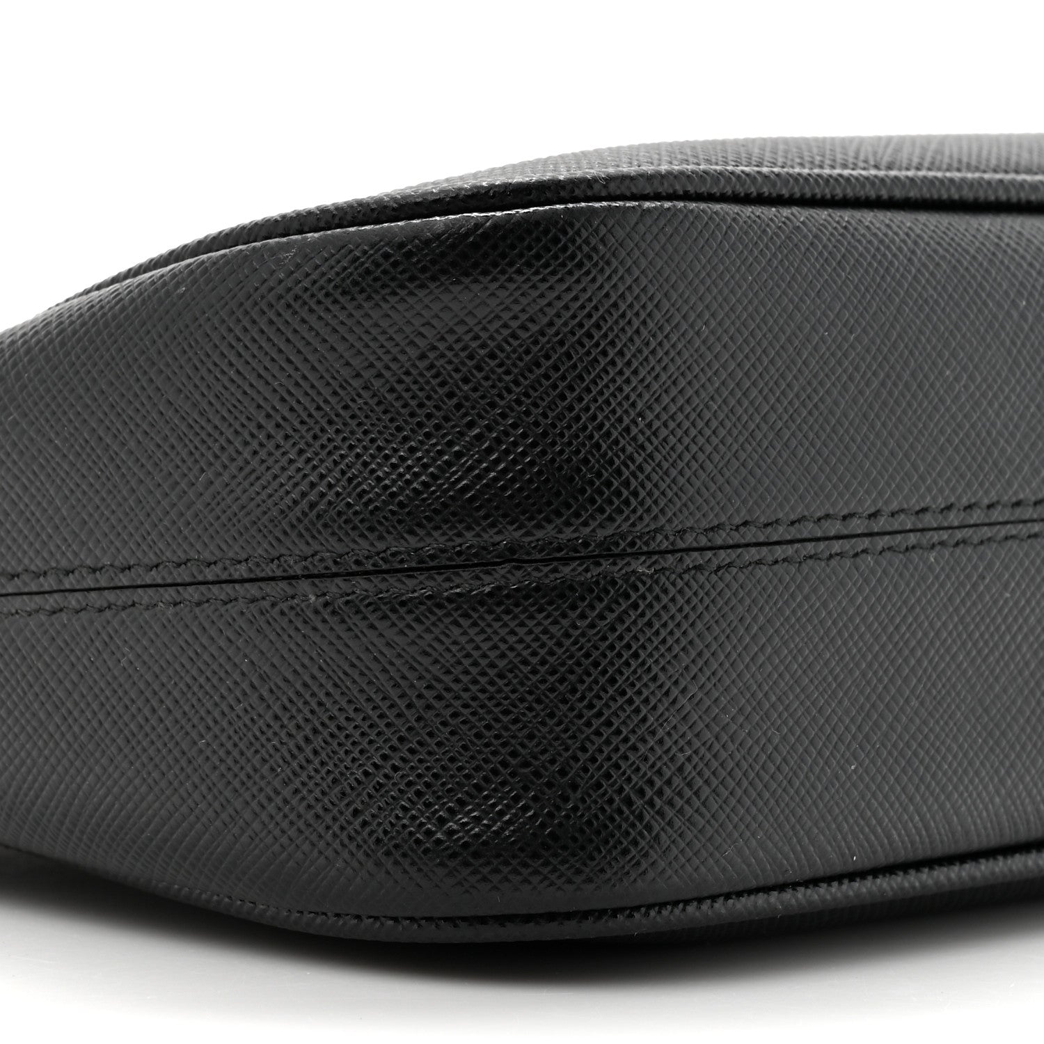 Prada Saffiano Lux Re-Edition 2005 Shoulder Bag Black 9 of 11