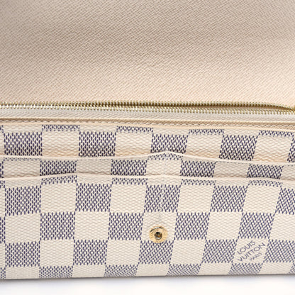 Louis Vuitton Damier Azur Sarah Wallet NM 12 of 17