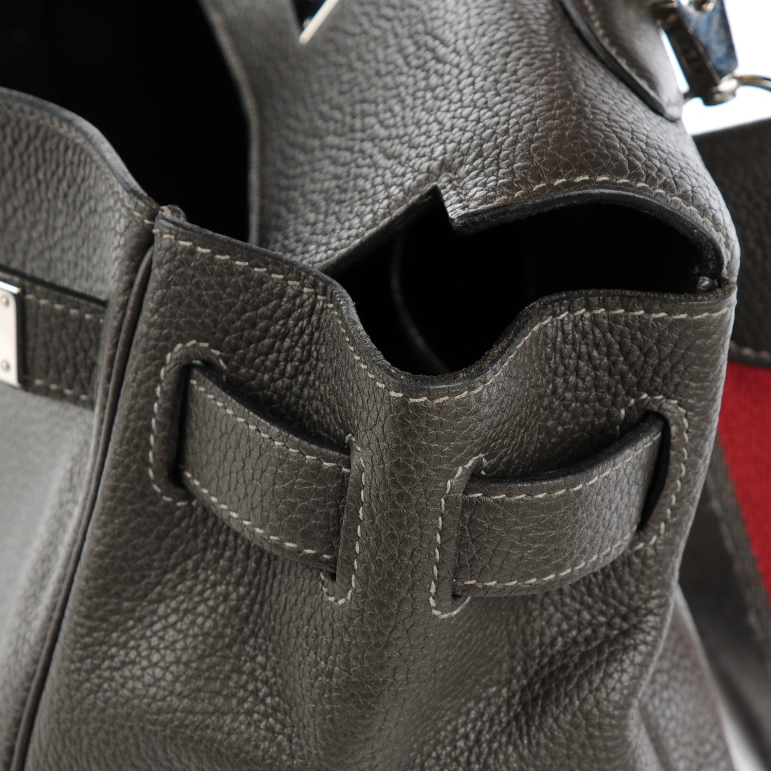 Hermes Taurillon Clemence Kelly 40 Graphite 22 of 23