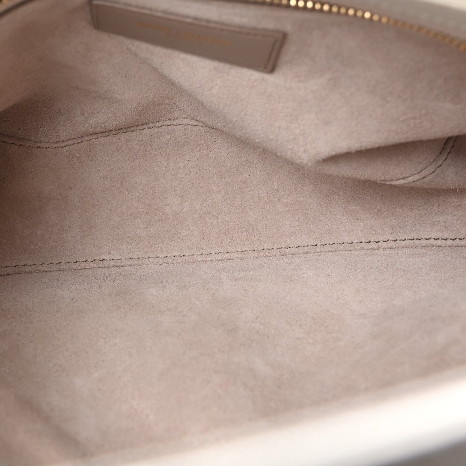 Saint Laurent Smooth Calfskin Le 5 A 7 Hobo Crema Soft 5 of 11