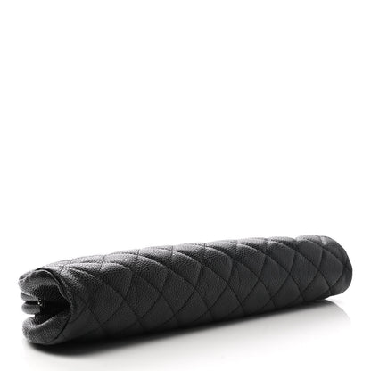 Chanel Caviar Quilted Timeless Clutch Black 4 of 8