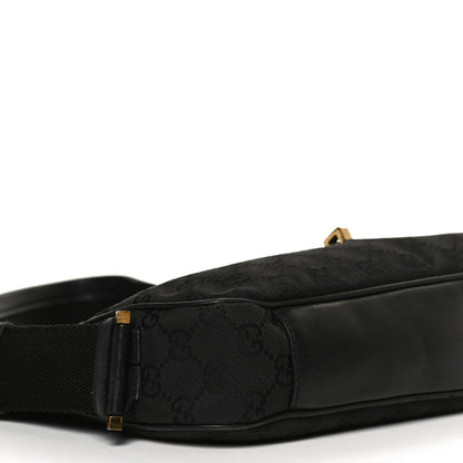 Gucci Monogram Shoulder Bag Black 8 of 12