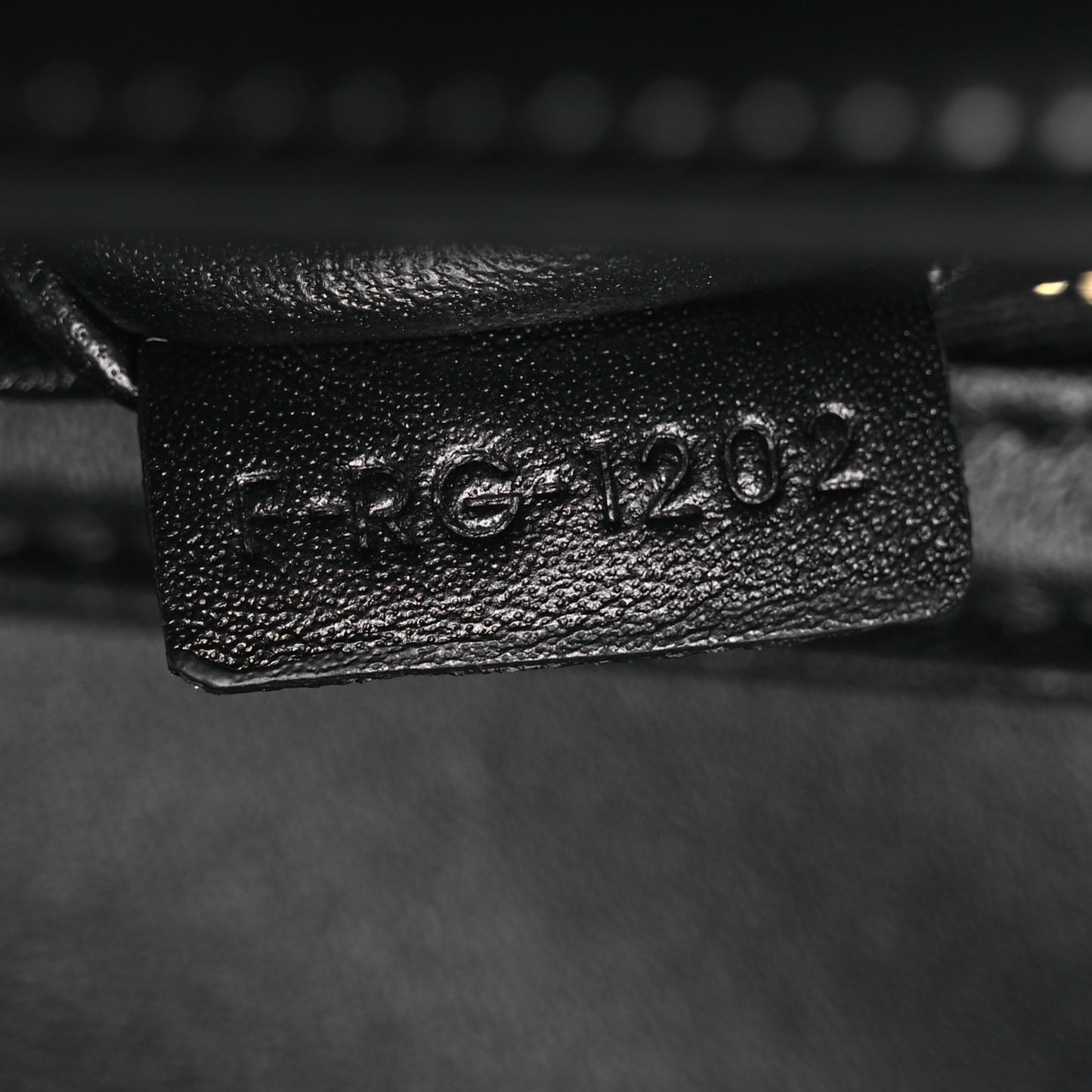 Shiny Calfskin Teen Triomphe Black