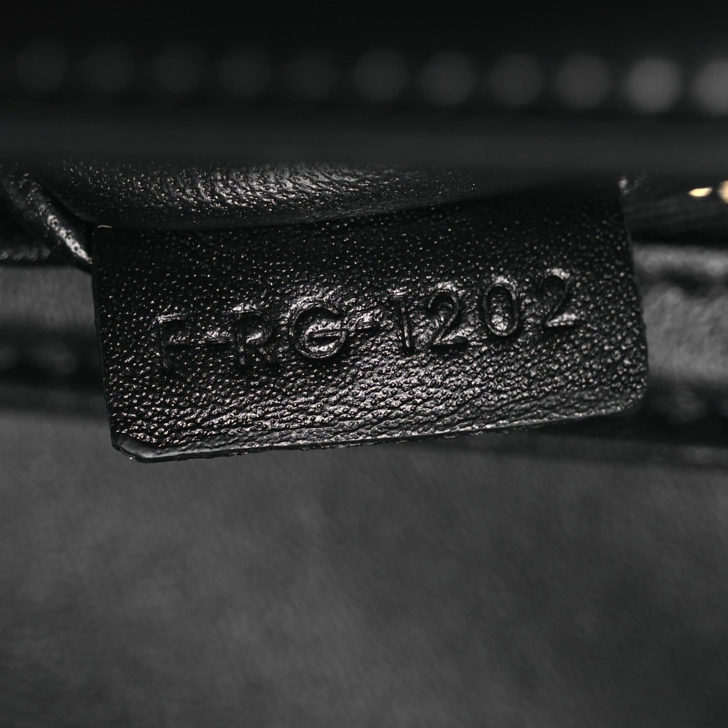 Celine Shiny Calfskin Teen Triomphe Black 8 of 14