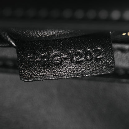 Celine Shiny Calfskin Teen Triomphe Black 8 of 14