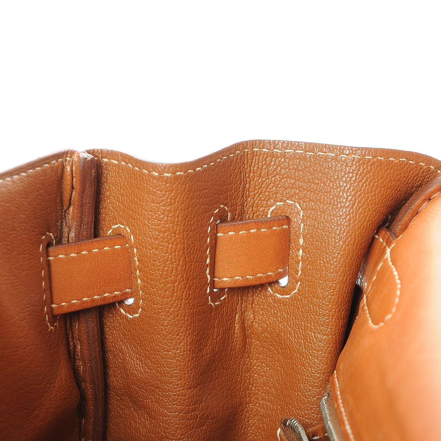 Hermes Natural Barenia Kelly Retourne 32 Fauve 10 of 40