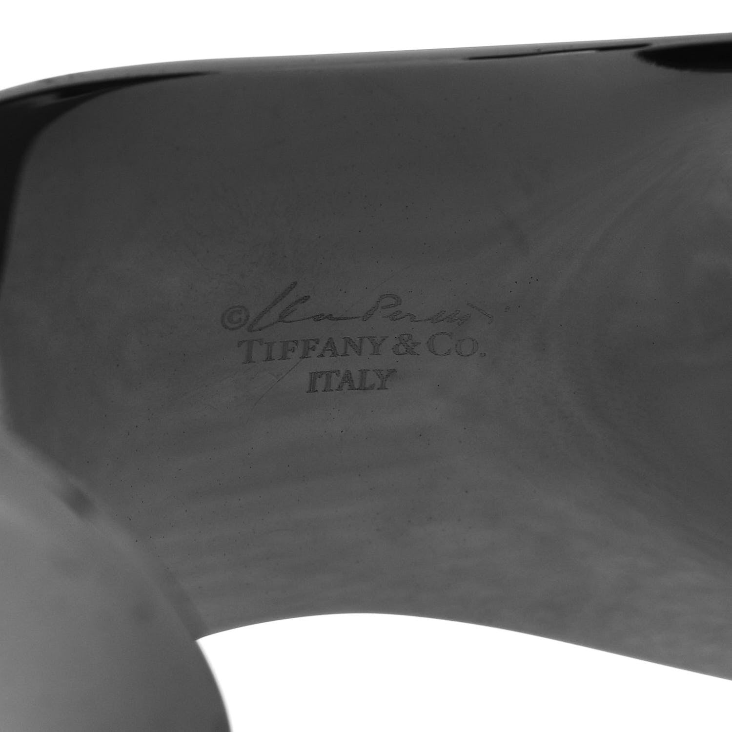 Tiffany Ruthenium Small Elsa Peretti Right Wrist Bone Cuff Bracelet 3 of 3