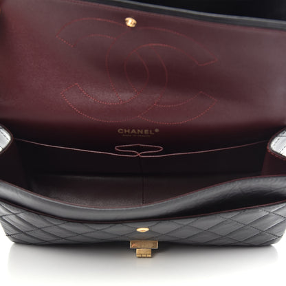 Chanel Aged Calfskin Quilted 2.55 Reissue 227 Flap Black 6 of 13
