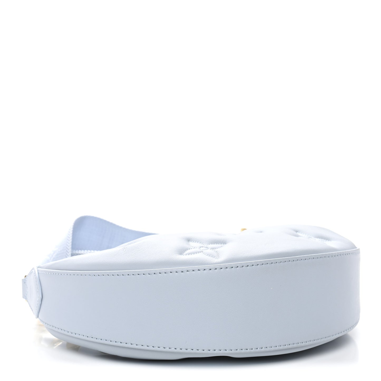 Calfskin Bubblegram Over The Moon Ice Blue