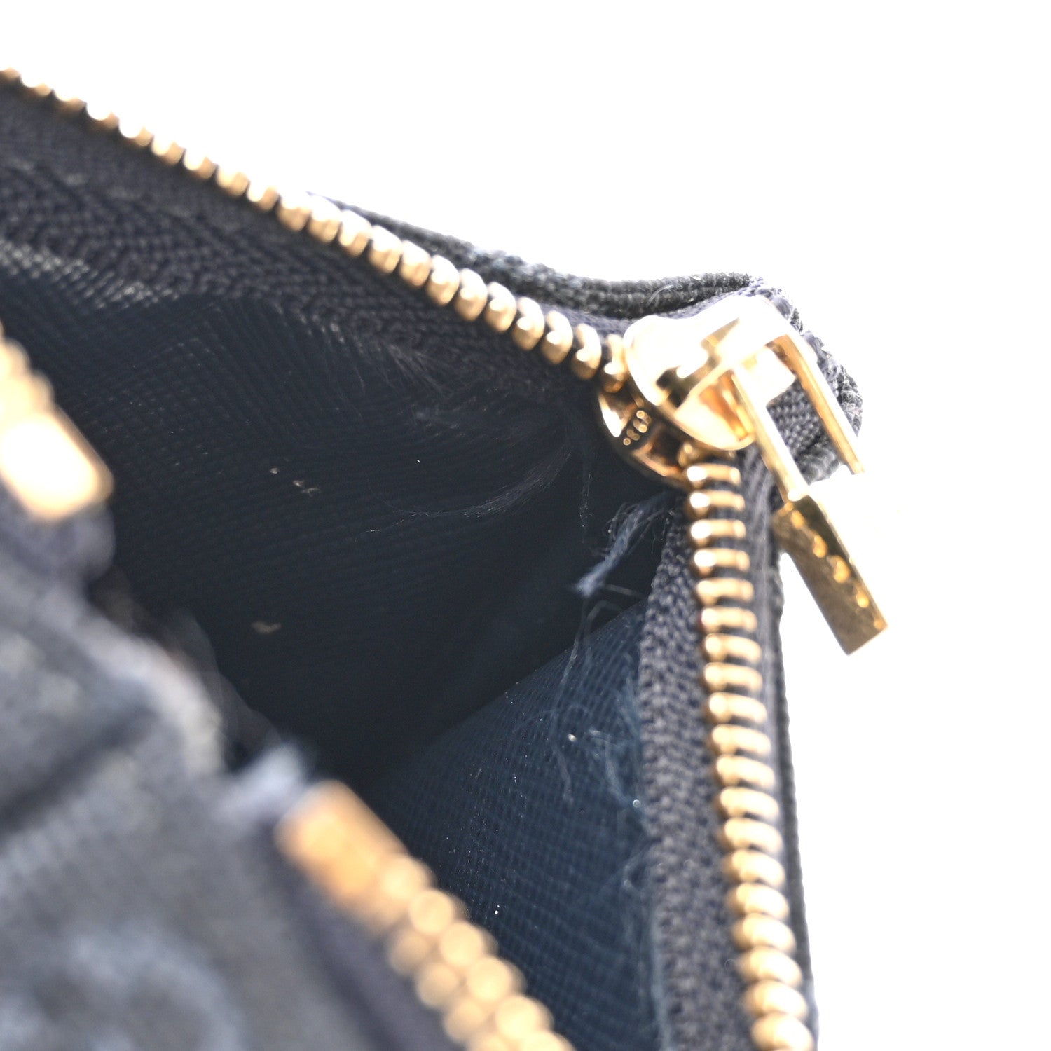 Louis Vuitton Mini Lin Key Pouch Blue 7 of 7