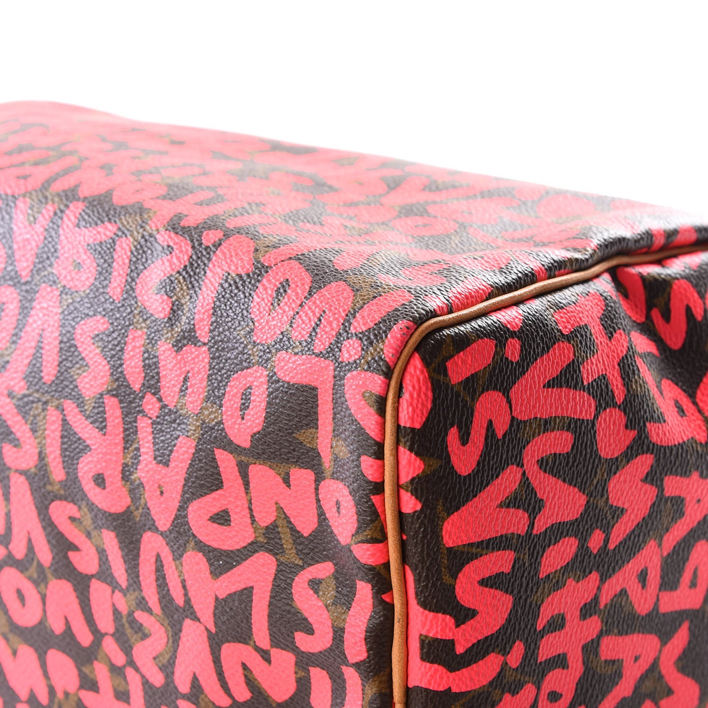 Monogram Graffiti Speedy 30 Fuchsia