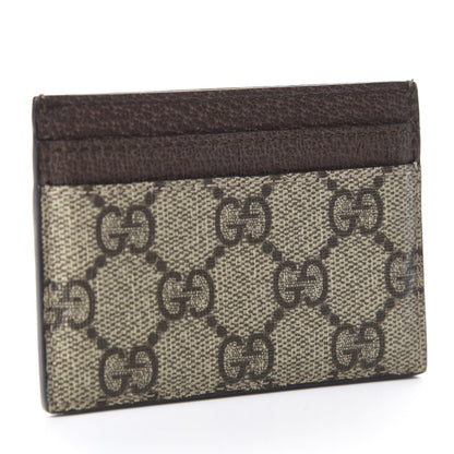 Gucci GG Supreme Monogram Ophidia Card Holder Brown 3 of 6