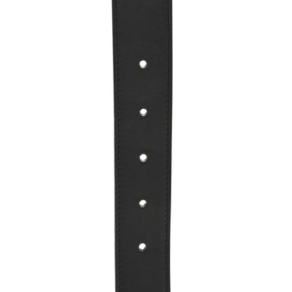 Gucci Calfskin Double G 30mm Belt 80 32 Black 5 of 5