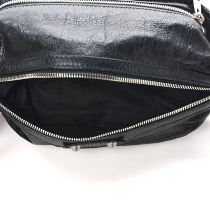 Balenciaga Lambskin Classic Hardware Neo Lift Hip Bag Black 5 of 10