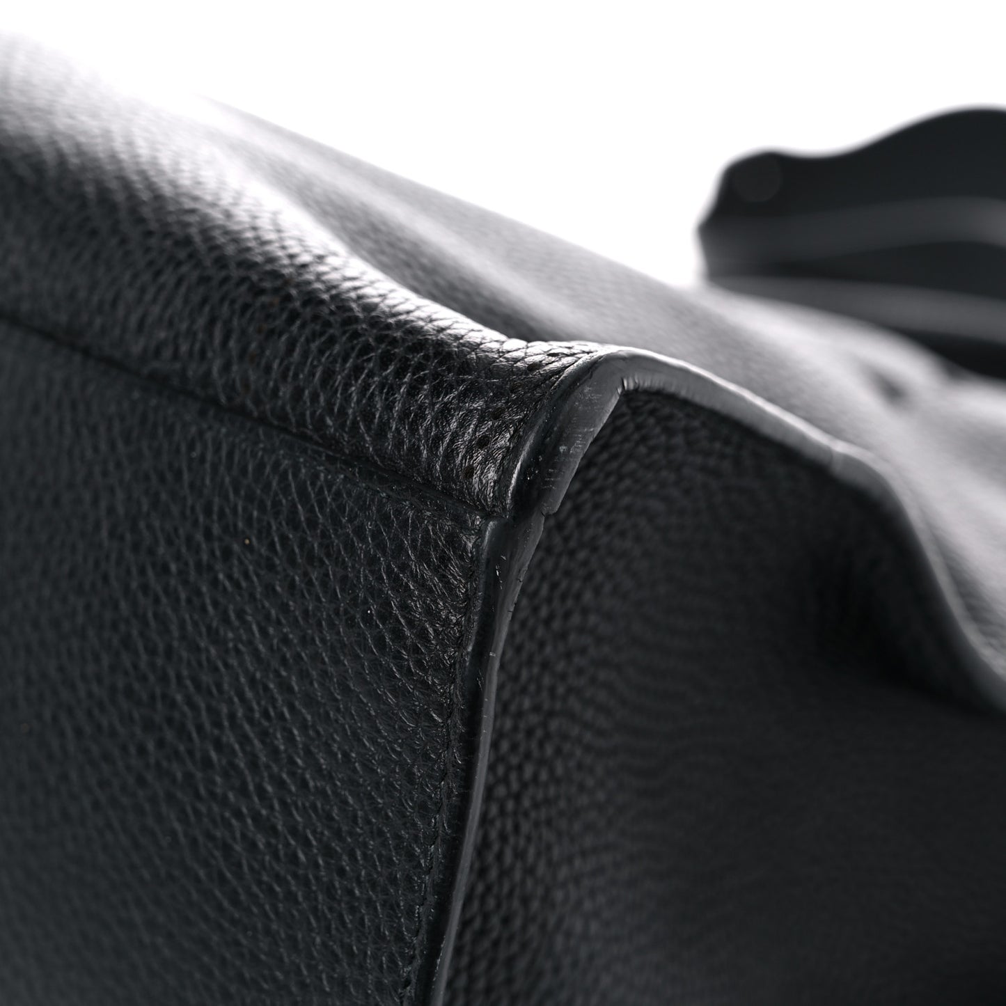 Veau Grana Perforated Blackout Hardware City Black