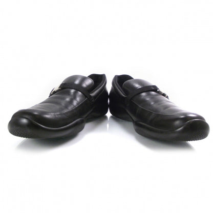 Prada Leather Sport Loafers 37 Black 2 of 9