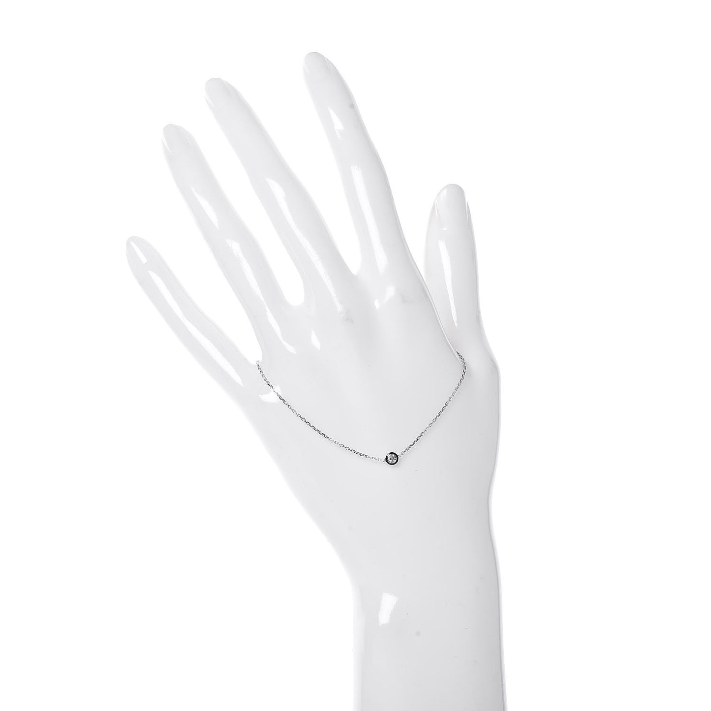 18K White Gold Diamond XS D'Amour Bracelet