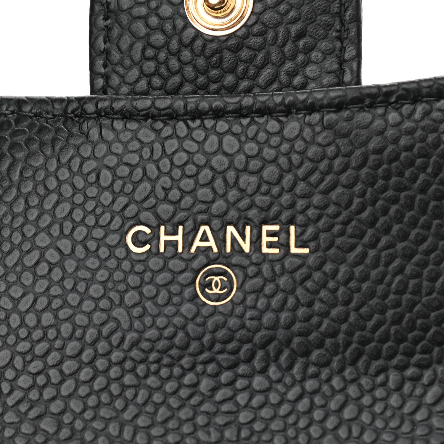 Chanel Caviar Quilted Flap Card Holder Black 5 of 7