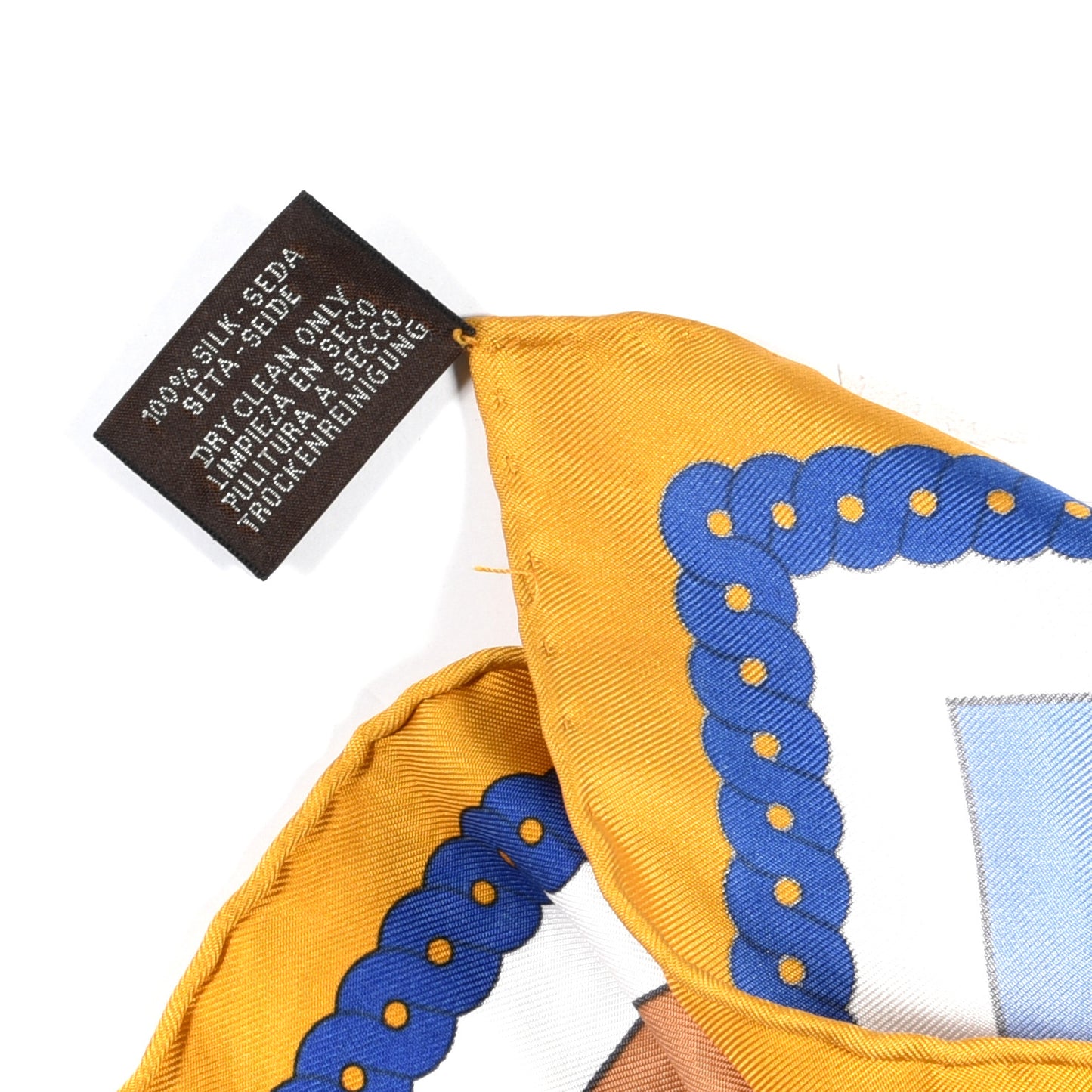 Silk La Berline Bayadere Scarf 90