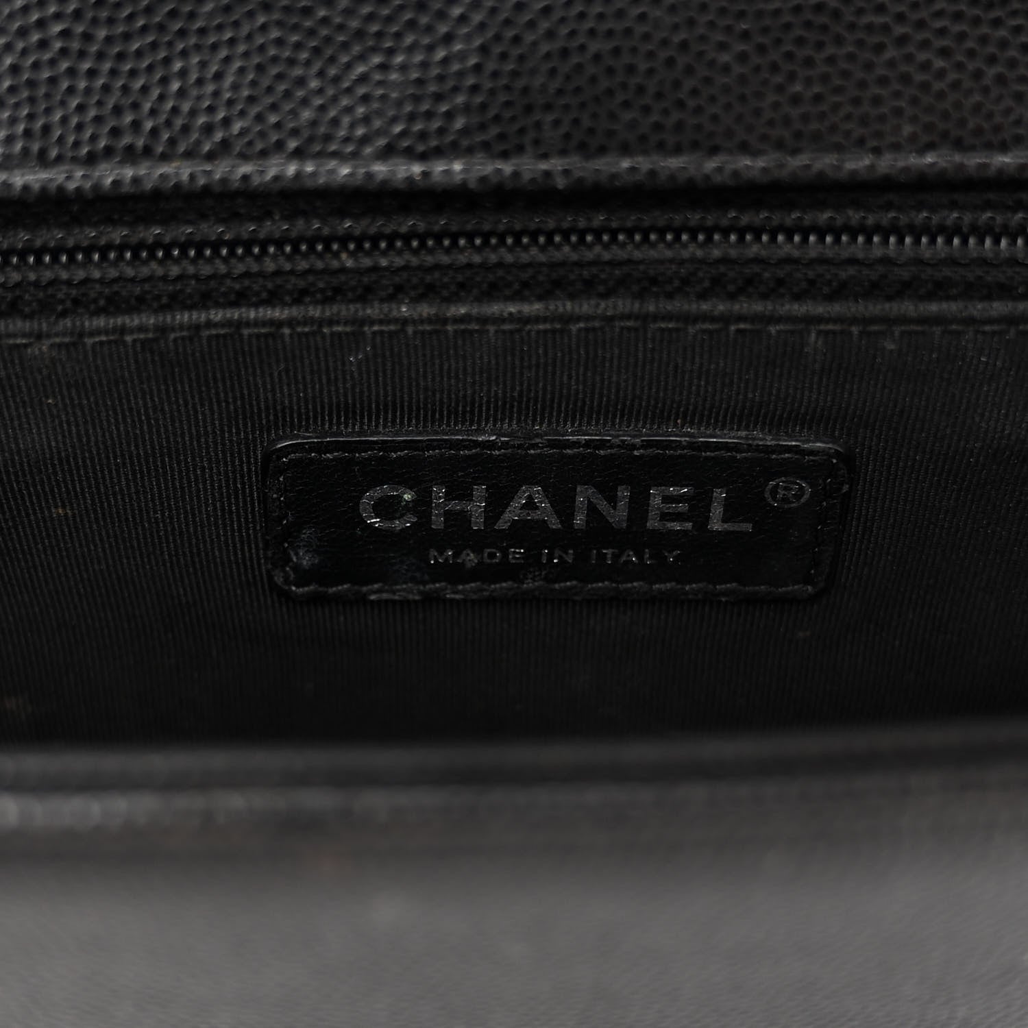 Chanel Caviar Quilted New Medium Boy Flap Black 6 of 13