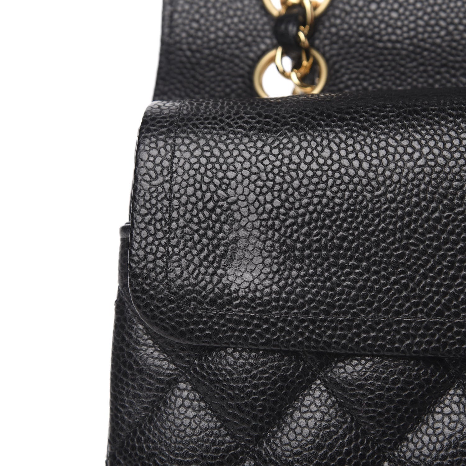 Chanel Caviar Quilted Small Double Flap Black 12 of 13