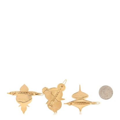 Louis Vuitton Murakami Hair Barrettes Set of 3 2 of 4