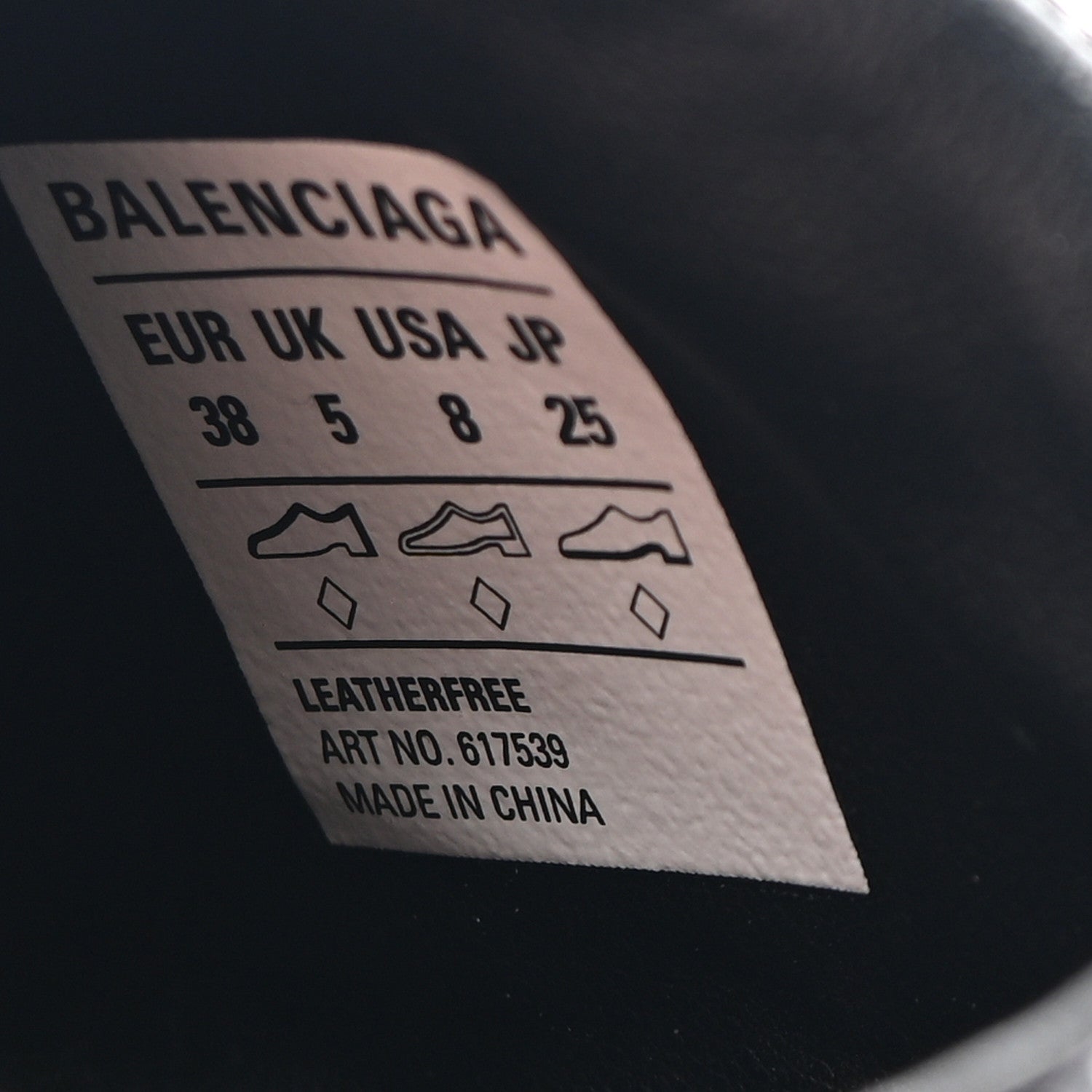 Balenciaga Patent Polyurethane Womens Zen Sneakers 39 Black 8 of 10