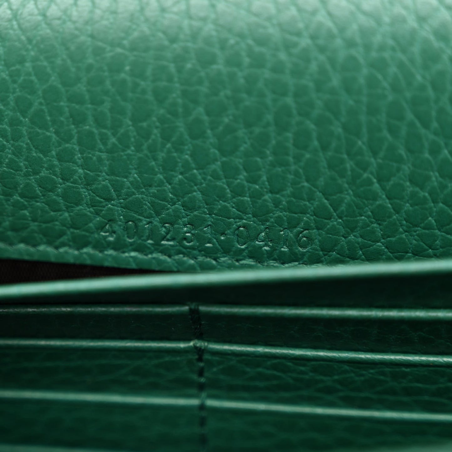 Calfskin Mini Dionysus Chain Wallet Emerald