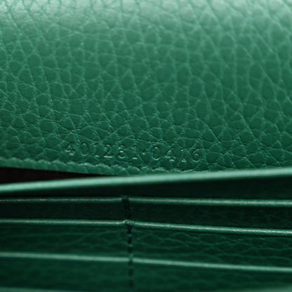 Gucci Calfskin Mini Dionysus Chain Wallet Emerald 7 of 11