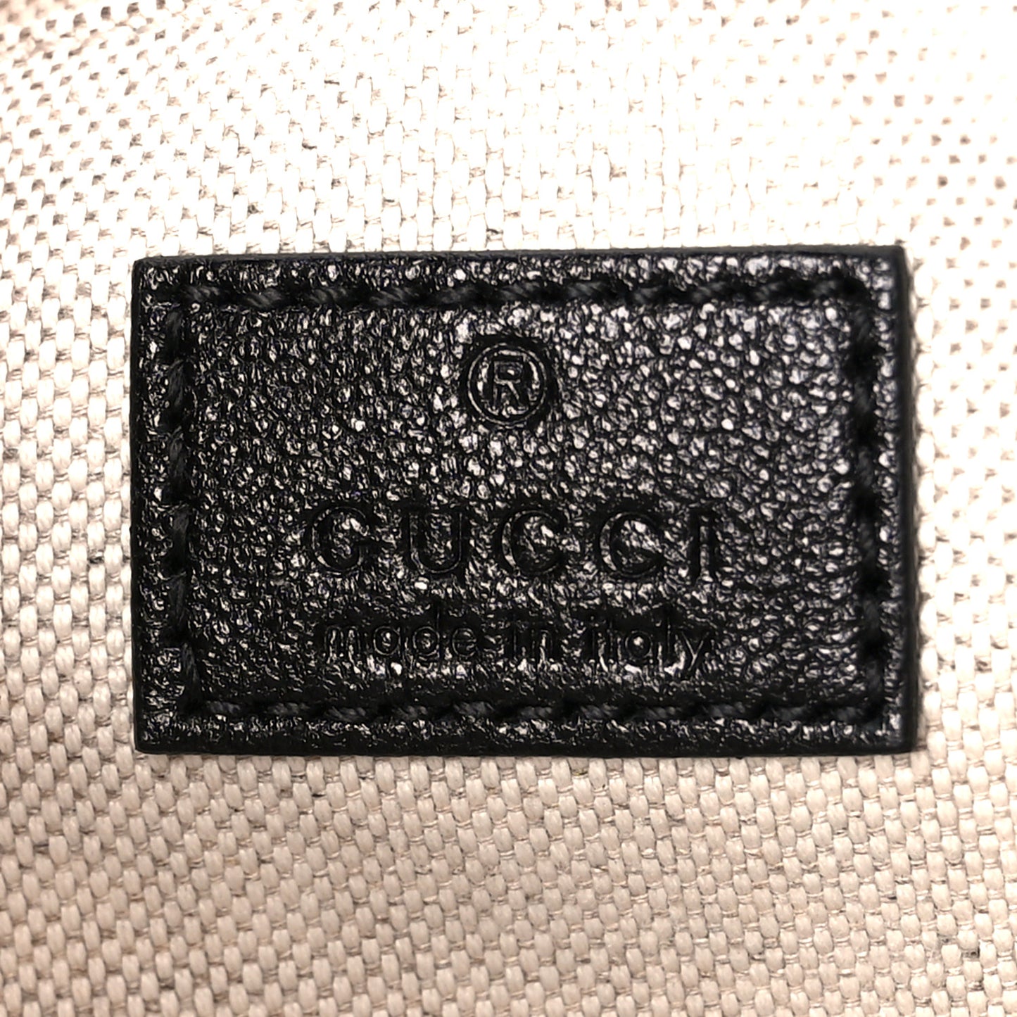 Sakai Be Green Calfskin Diagonal Stitched Small Blondie Shoulder Bag Black