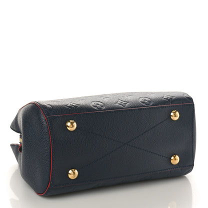 Louis Vuitton Empreinte Montaigne BB Marine Rouge 4 of 9