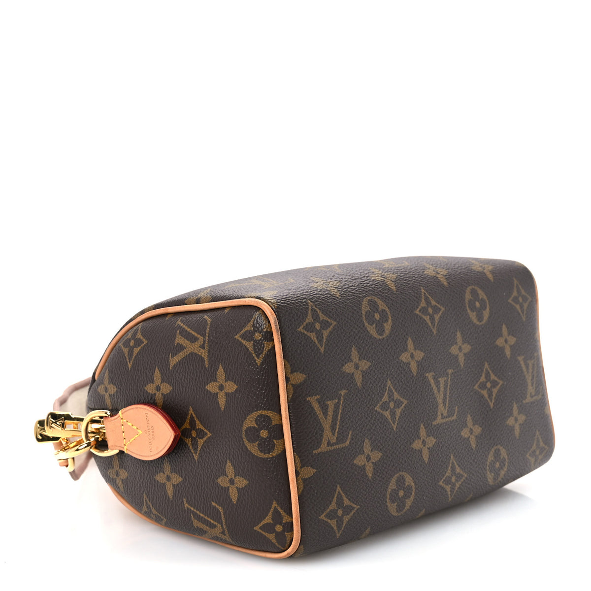 Louis Vuitton Monogram Speedy Bandouliere 20 Beige 4 of 9