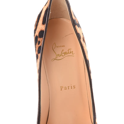 Christian Louboutin Calf Hair Leopard Print Filo 120 Pumps 39.5 Leopard Black 7 of 7