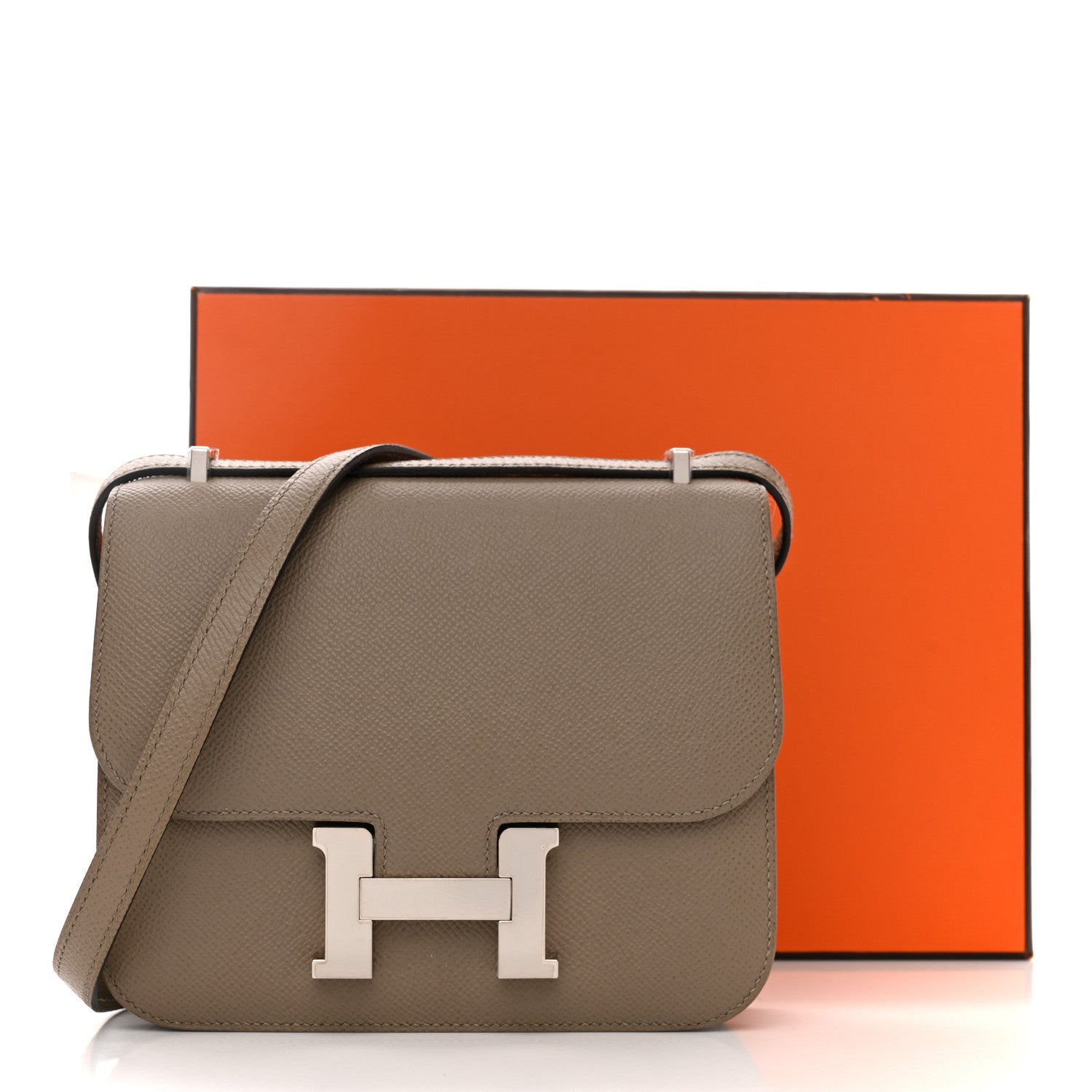 Hermes Epsom Constance 18 Etain 15 of 15