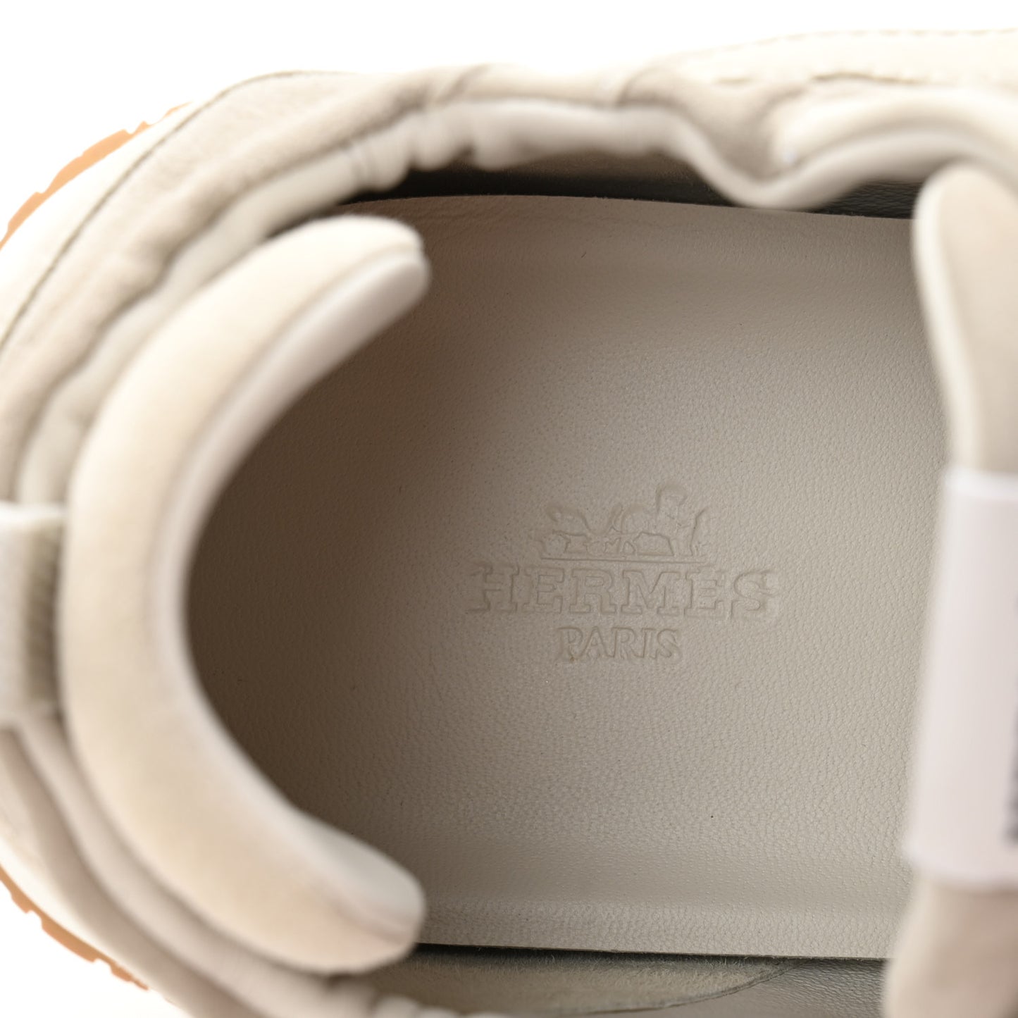 Suede Goatskin Mens Jet Sneakers 43 Beige Esquisse Glaise