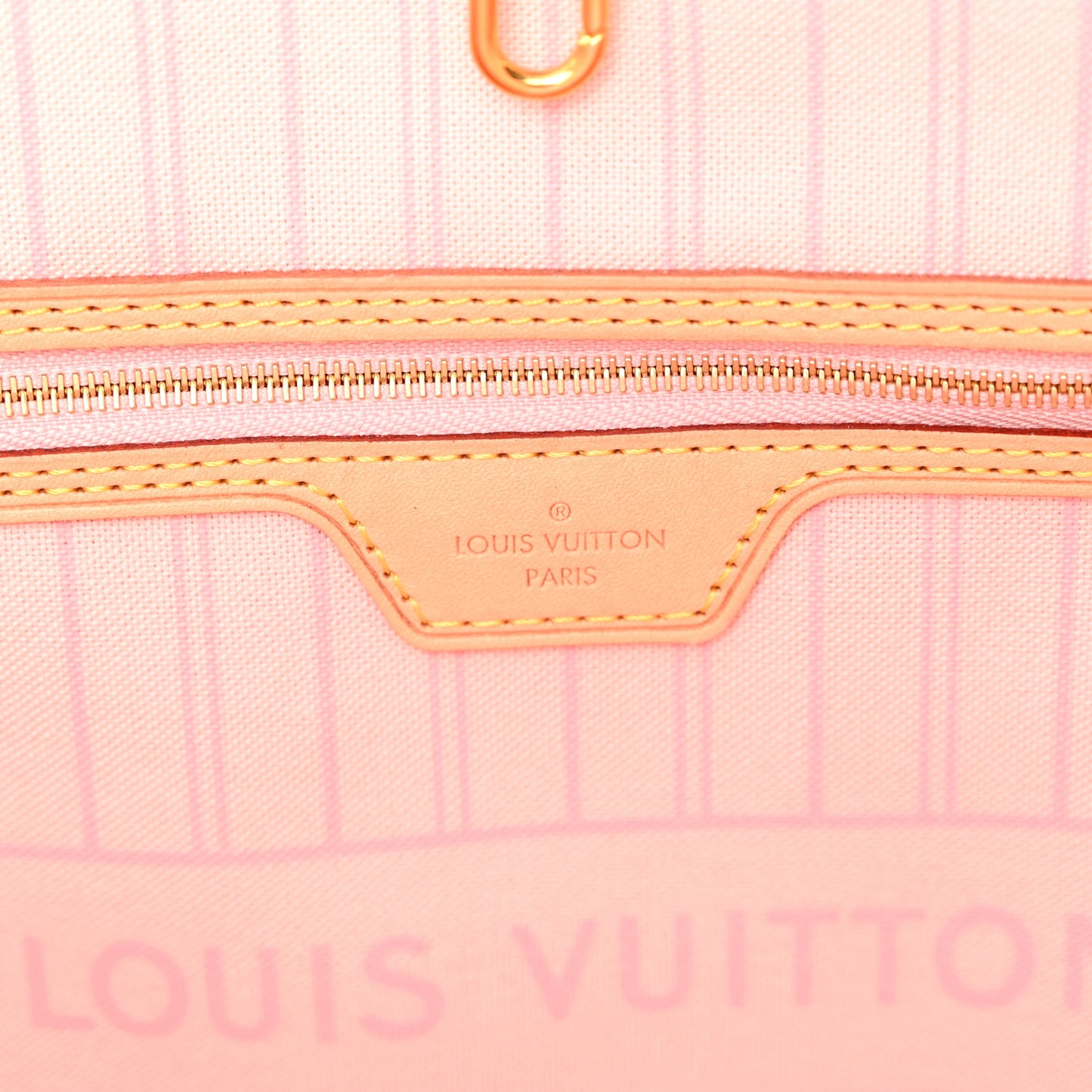 Damier Azur Neo Neverfull MM Rose Ballerine