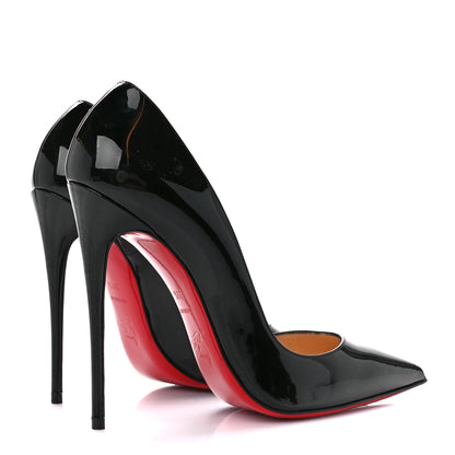 Christian Louboutin Patent So Kate 120 Pumps 39.5 Black 4 of 8