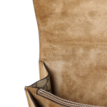 Gucci GG Supreme Monogram Medium Dionysus Shoulder Bag Taupe 14 of 14