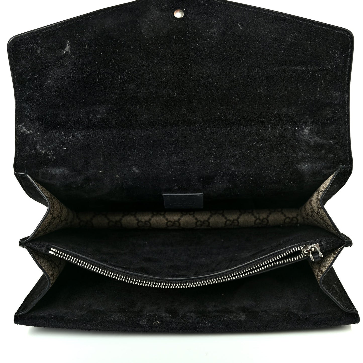 GG Supreme Monogram Small Dionysus Shoulder Bag Black