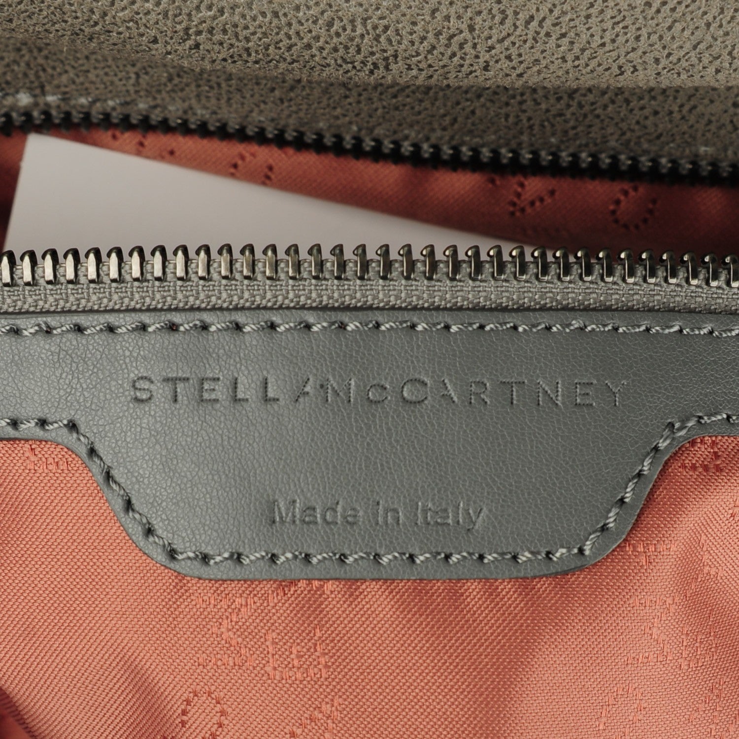 Stella McCartney Shaggy Deer Falabella Fold Over Tote Light Grey 6 of 7