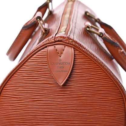Louis Vuitton Epi Speedy 25 Kenyan Fawn 7 of 14