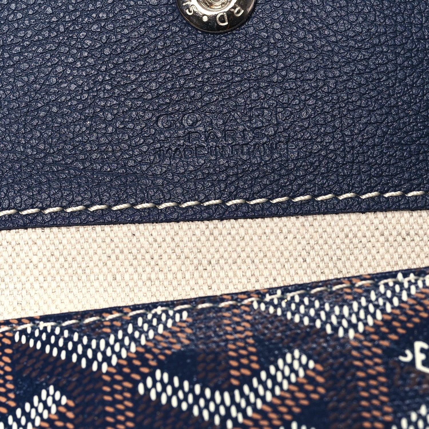 Goyard Goyardine Saint Louis GM Navy 7 of 12
